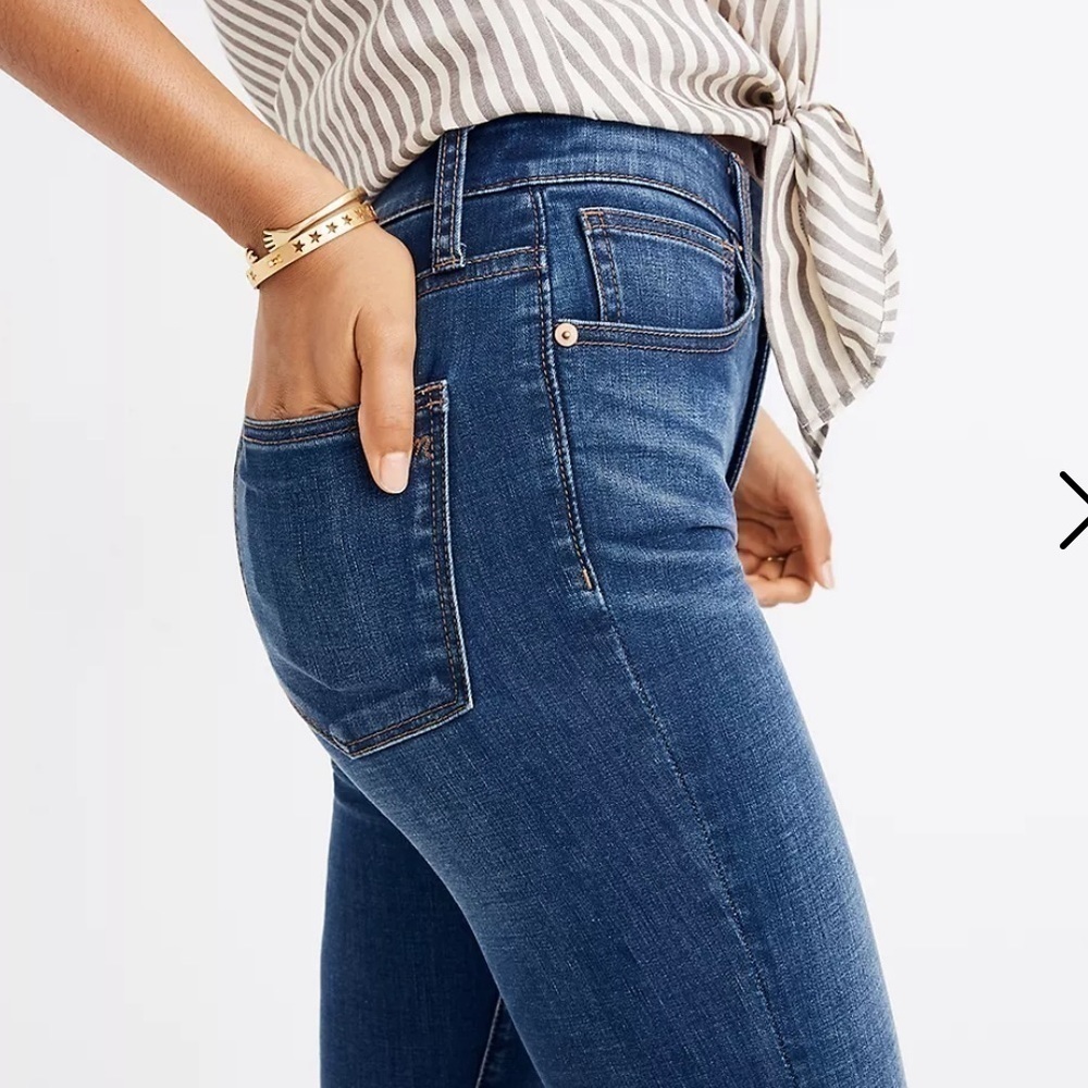 Madewell Curvy High Riser Skinny Jeans Sz 25 - Picture 2 of 10